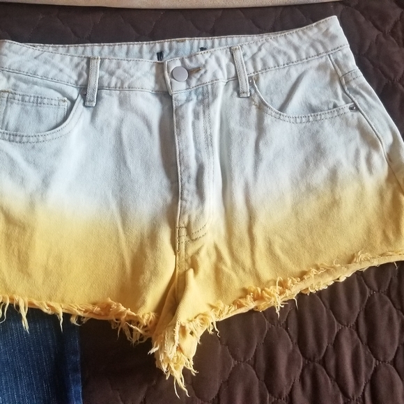 Bundle if 5 denim Shorts Girls Size XL 14/16 - Picture 2 of 7